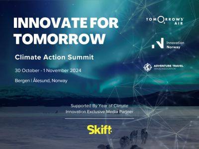 Skift is Exclusive Media Partner for 2024 Year of Climate Innovation - skift.com - Norway - county Bergen - county Summit