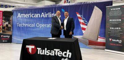 Tulsa Tech and American Airlines partner - traveldailynews.com - Usa - state Oklahoma - county Tulsa - county Douglas