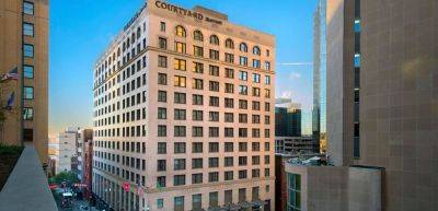 Courtyard by Marriott Nashville Downtown completes renovation - traveldailynews.com - New York - city Nashville - state Maryland - city Athens - city Downtown