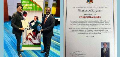 Ethiopian awarded for outstanding role in COVID-19 response - traveldailynews.com - Ethiopia - city Addis Ababa