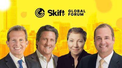 CEOs Look Ahead to Hospitality’s Future at Skift Global Forum - skift.com - city Las Vegas - city New York