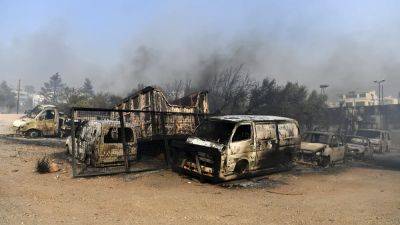 One dead and homes burnt to ground as fires die down in Greece - euronews.com - Eu - Greece - city Athens